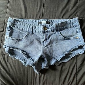 Billabong denim cutoff shorts
